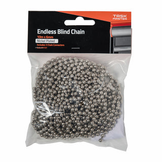 Taskmaster 10m x 6mm Nickel Endless Chain