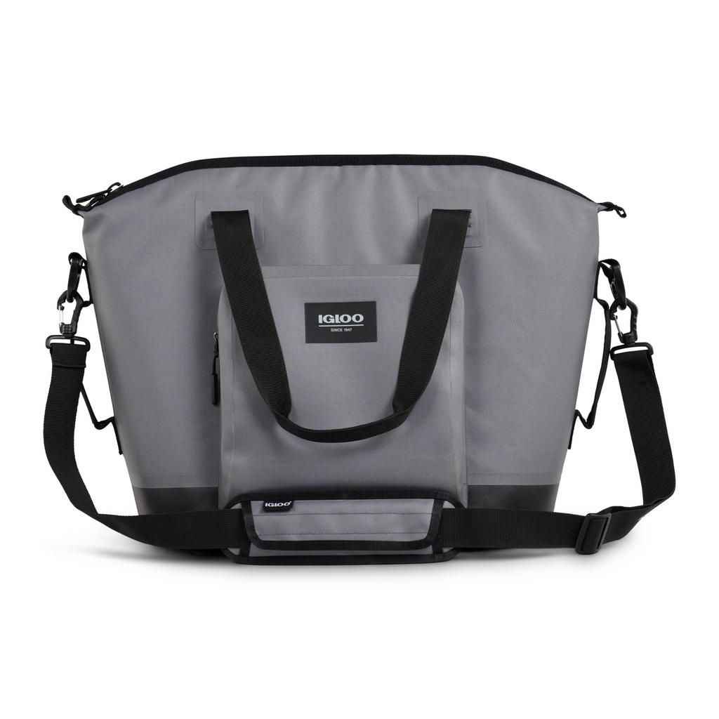 IGLOO 24 Can Carbonite Grey Soft Cooler Tote - Image 7 of 15