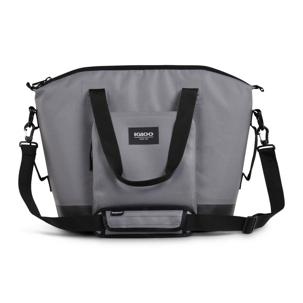 IGLOO 24 Can Carbonite Grey Soft Cooler Tote - Image 7 of 15