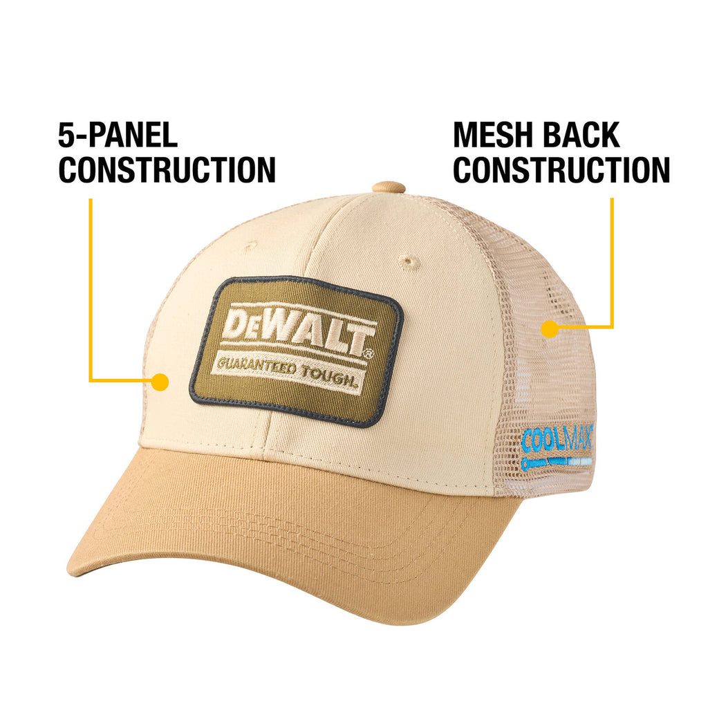 DeWALT Brown Oakdale Coolmax Trucker Hat - Image 3 of 10