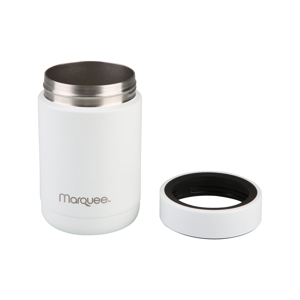 Marquee 375ml White Insulated Can Cooler - Image 3 of 3