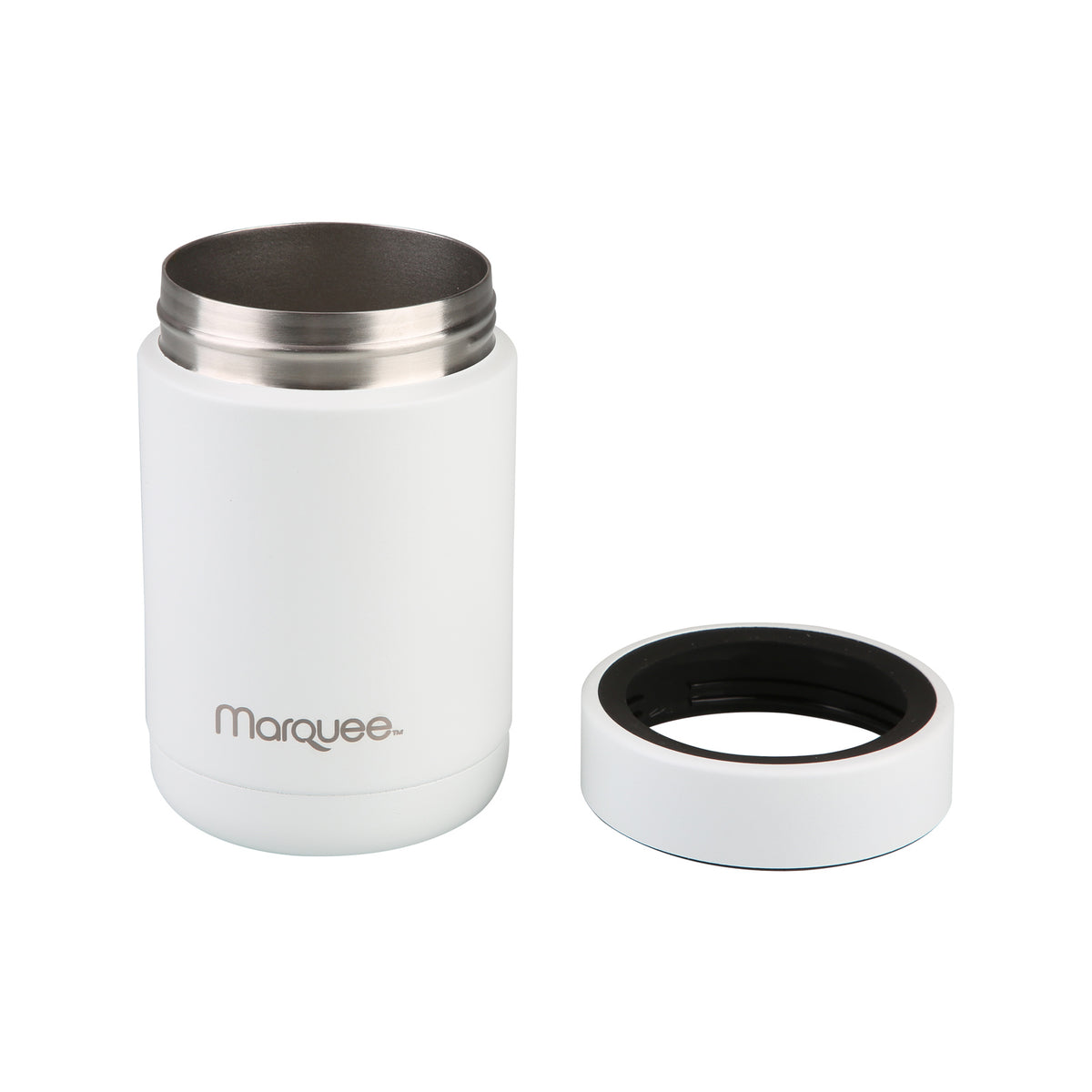 Marquee 375ml White Insulated Can Cooler - Image 3 of 3