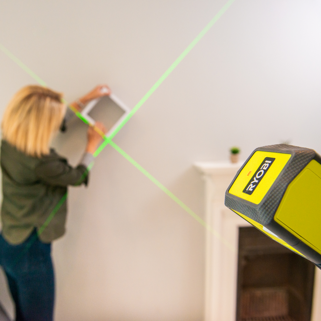 Ryobi 15m Green Cross Line Laser - Image 3 of 9