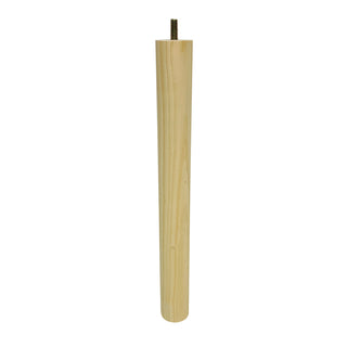 Adoored 400mm Raw Pine Round Leg Furniture
