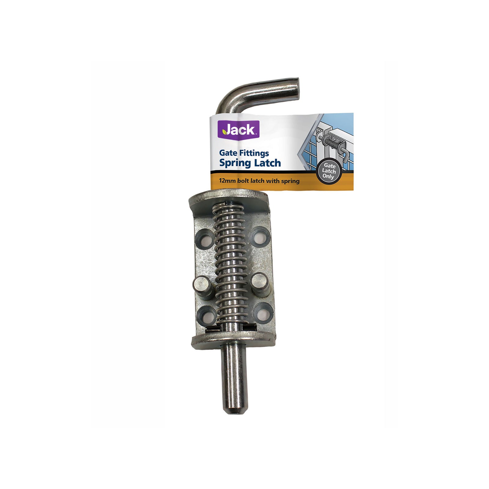 Jack 170 x 60 x 35mm Spring Latch - Image 1 of 1