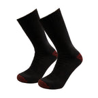 Tradie Men's Black Heavy Duty Work Crew Socks 3 Pack Size 7-10 - Image 2 of 15