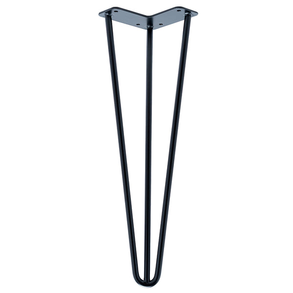 Taskmaster 400 x 10mm Hairpin Steel Table Leg - 400 x 10mm