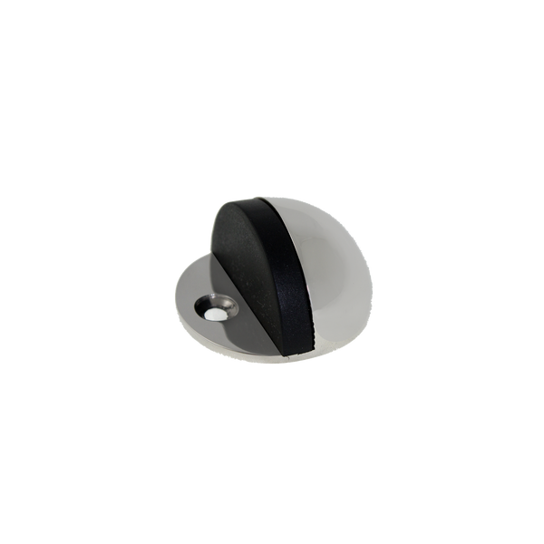 Adoored Black Short Half Moon Door Stop