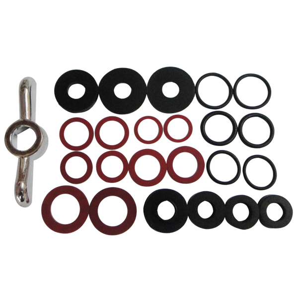 Kinetic Assorted Universal Shower Washer Kit