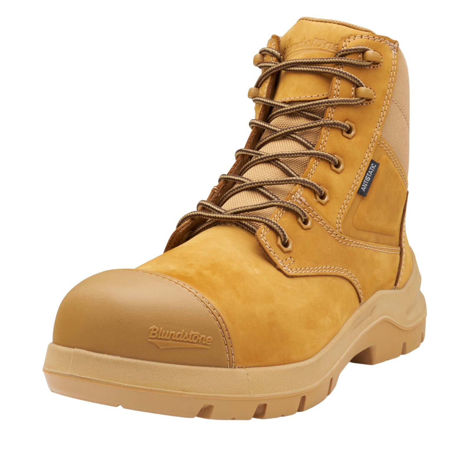 Blundstone Unisex Wheat #7560 DuraFit Zip-Side Safety - UK Size 13 - Image 4 of 10