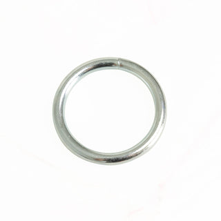 Pinnacle 28 x 4mm Zinc Plated Round Rings - 4 Pack