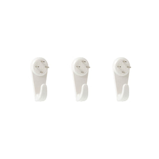 Everhang 6kg Plastic Picture Hanging Utility Hook - 3 Pack