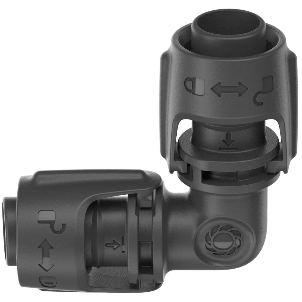 GARDENA 13mm Micro Irrigation L-Joint - 2 Pack - Image 2 of 9
