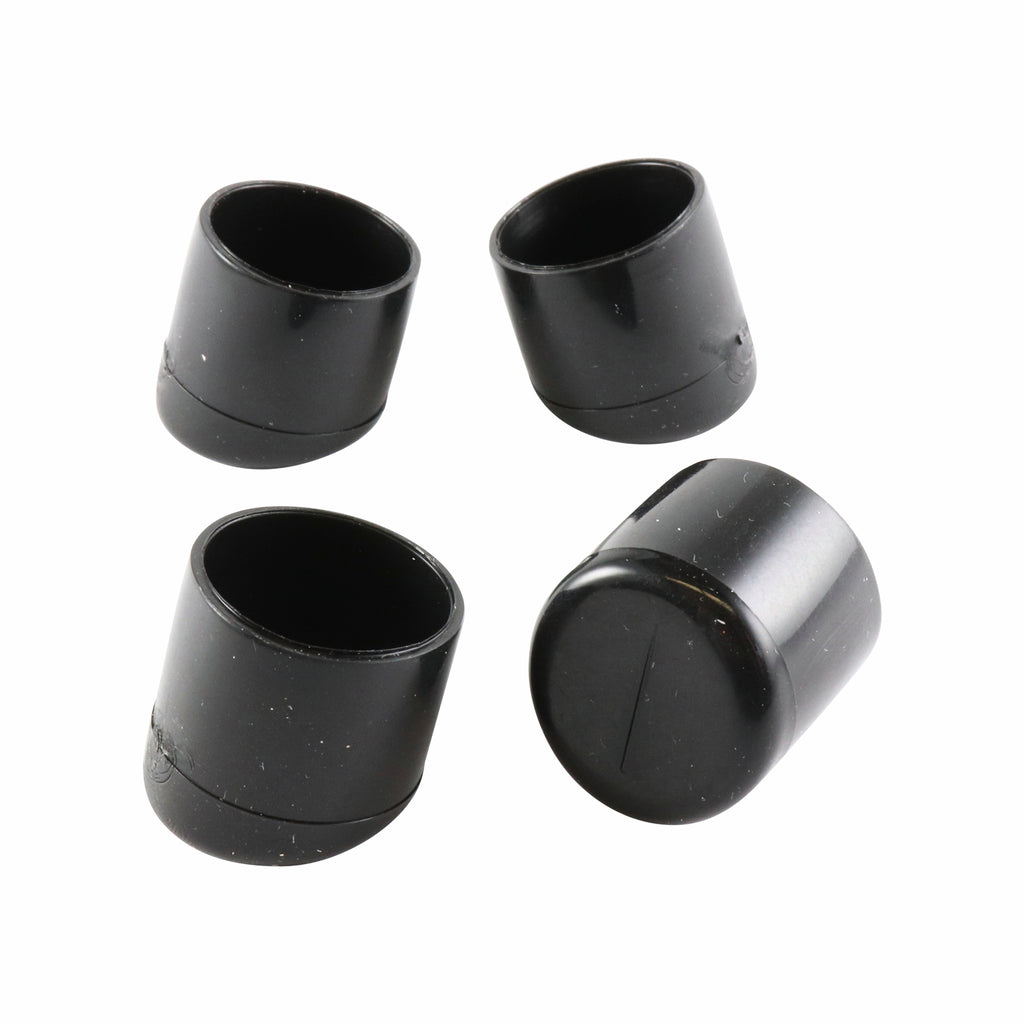Surface Gard 19mm Black Plastic Angled Ext Chair Tip - 4 Pack - Image 1 of 4
