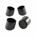 Surface Gard 19mm Black Plastic Angled Ext Chair Tip - 4 Pack - Image 1 of 4