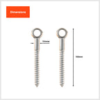 Taskmaster 10mm 316 Stainless Steel Lag Screw - 2 Pack - Image 2 of 10