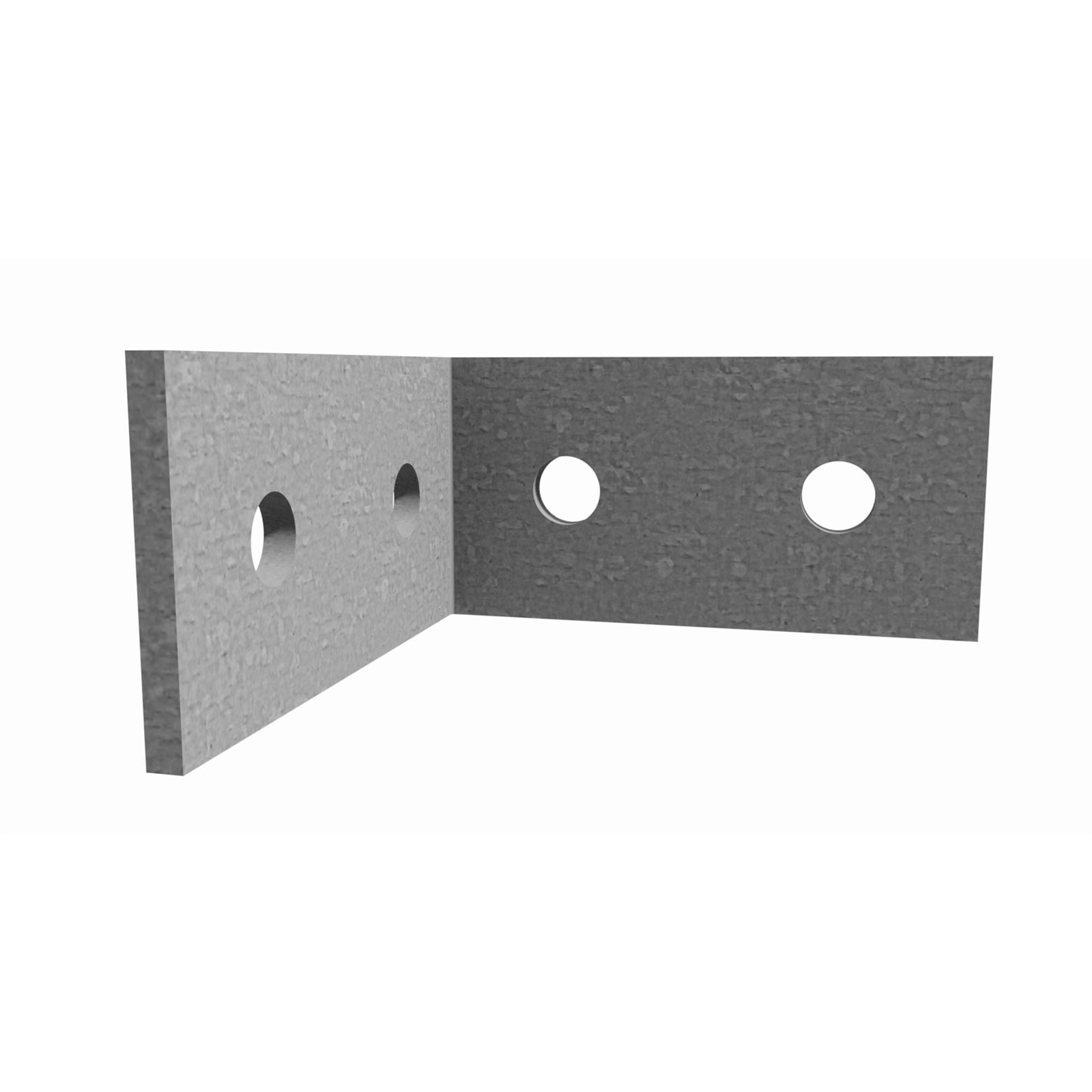 Dunnings 100 x 100 x 50 x 5mm M12 Galvanised  Angle Bracket - Image 1 of 1