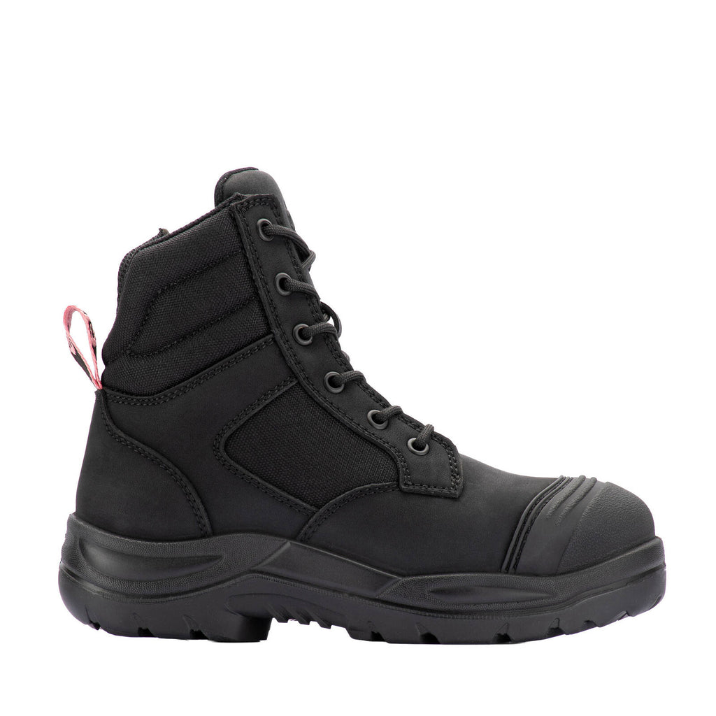Bata Industrials Women's Black Luna Side Zip Safety Boot - US Size 10 - Image 3 of 5