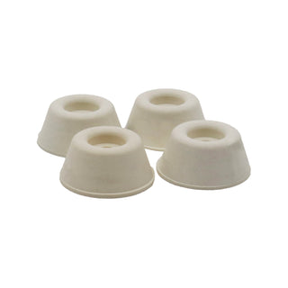Surface Gard 22mm White Round Screw-In - 4 Pieces