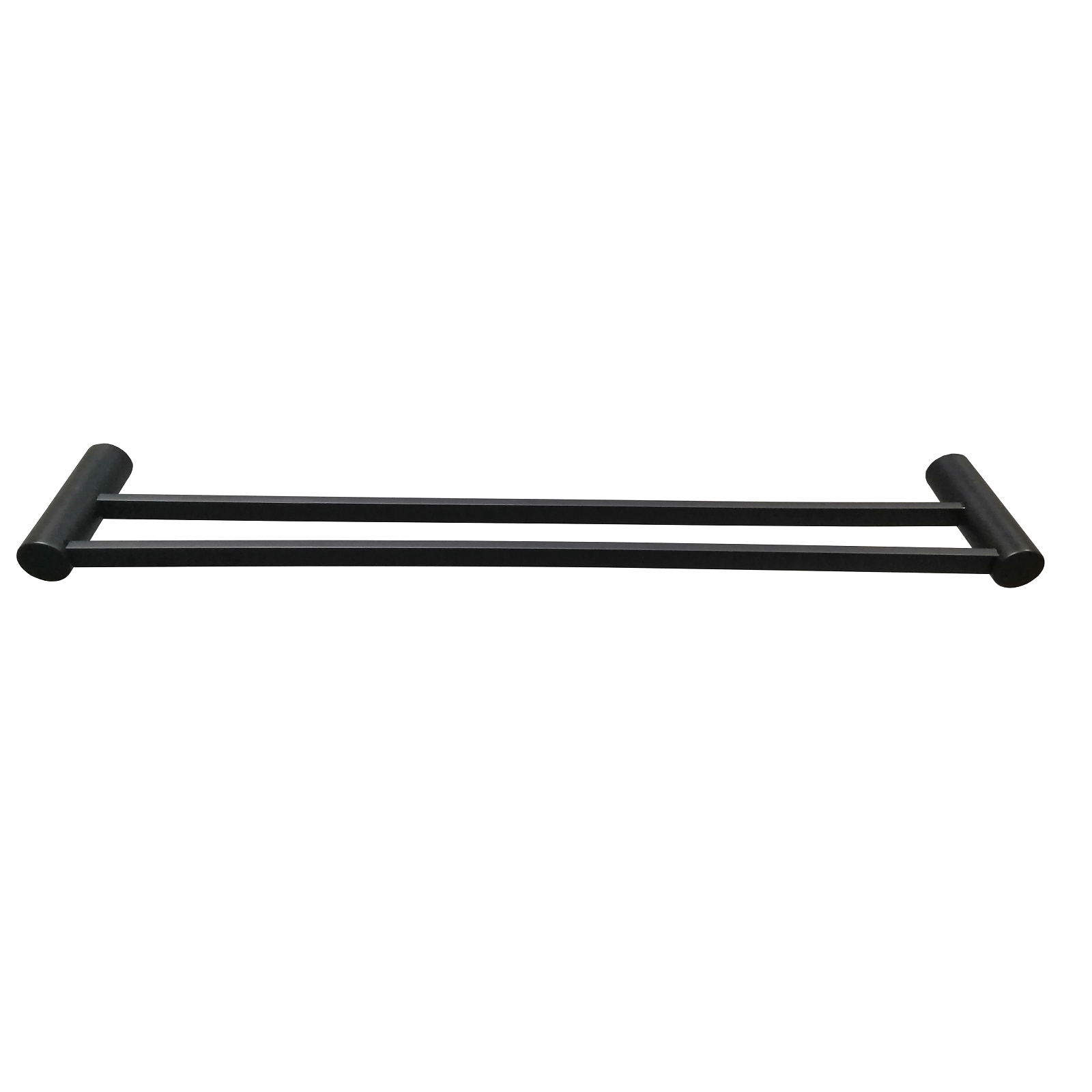 Barelli 900mm Matte Black Ambiente Double Towel Rail - 900mm - Image 4 of 7