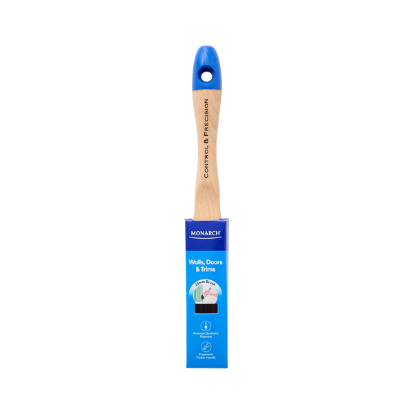 Monarch 25mm Walls Doors And Trims Synthetic Paint Brush - 25mm