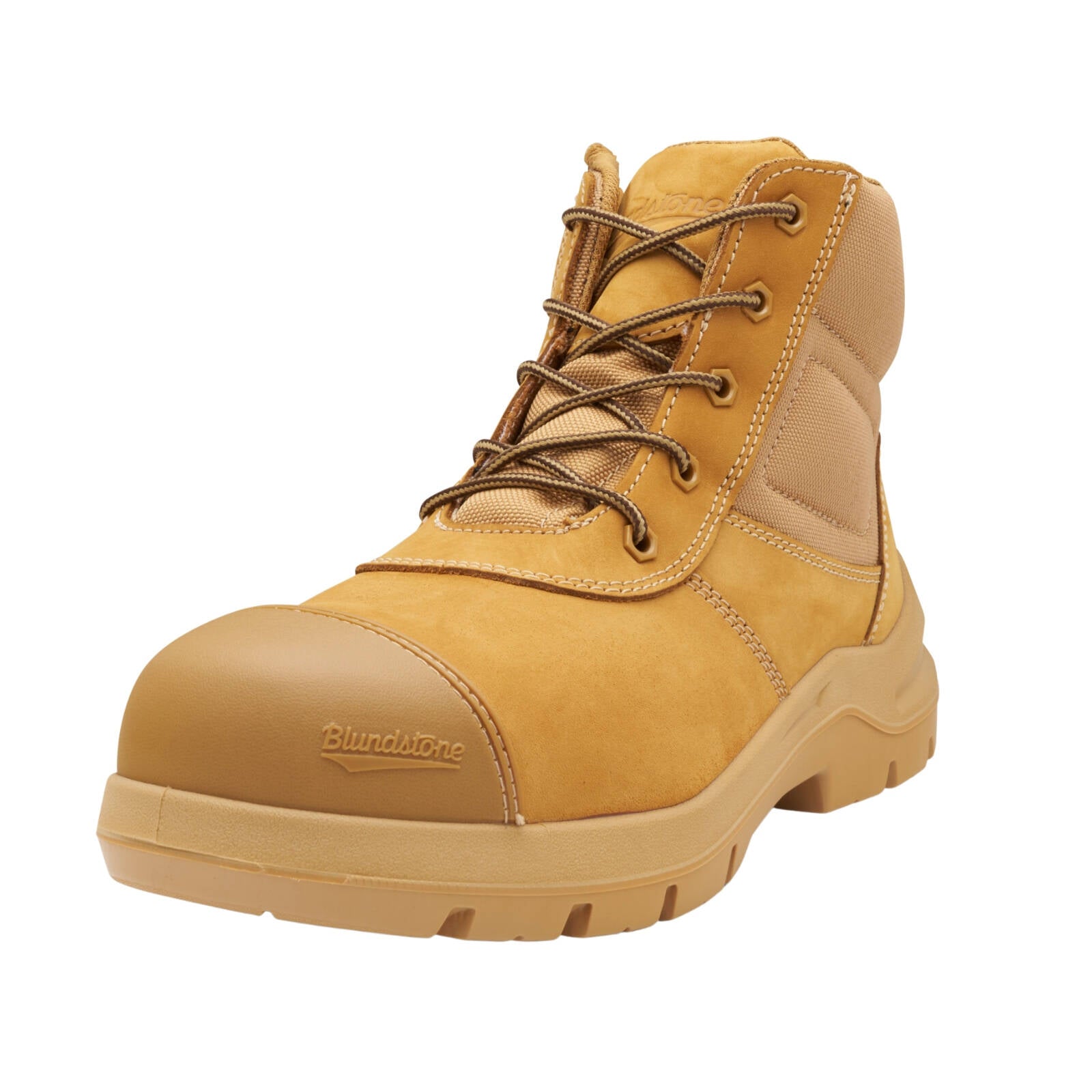 Blundstone Unisex Wheat #7550 DuraFit Zip-Side Safety - UK Size 12 - Image 4 of 10