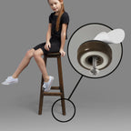 CB255o_Sliders_25mm-Diameter_Stool