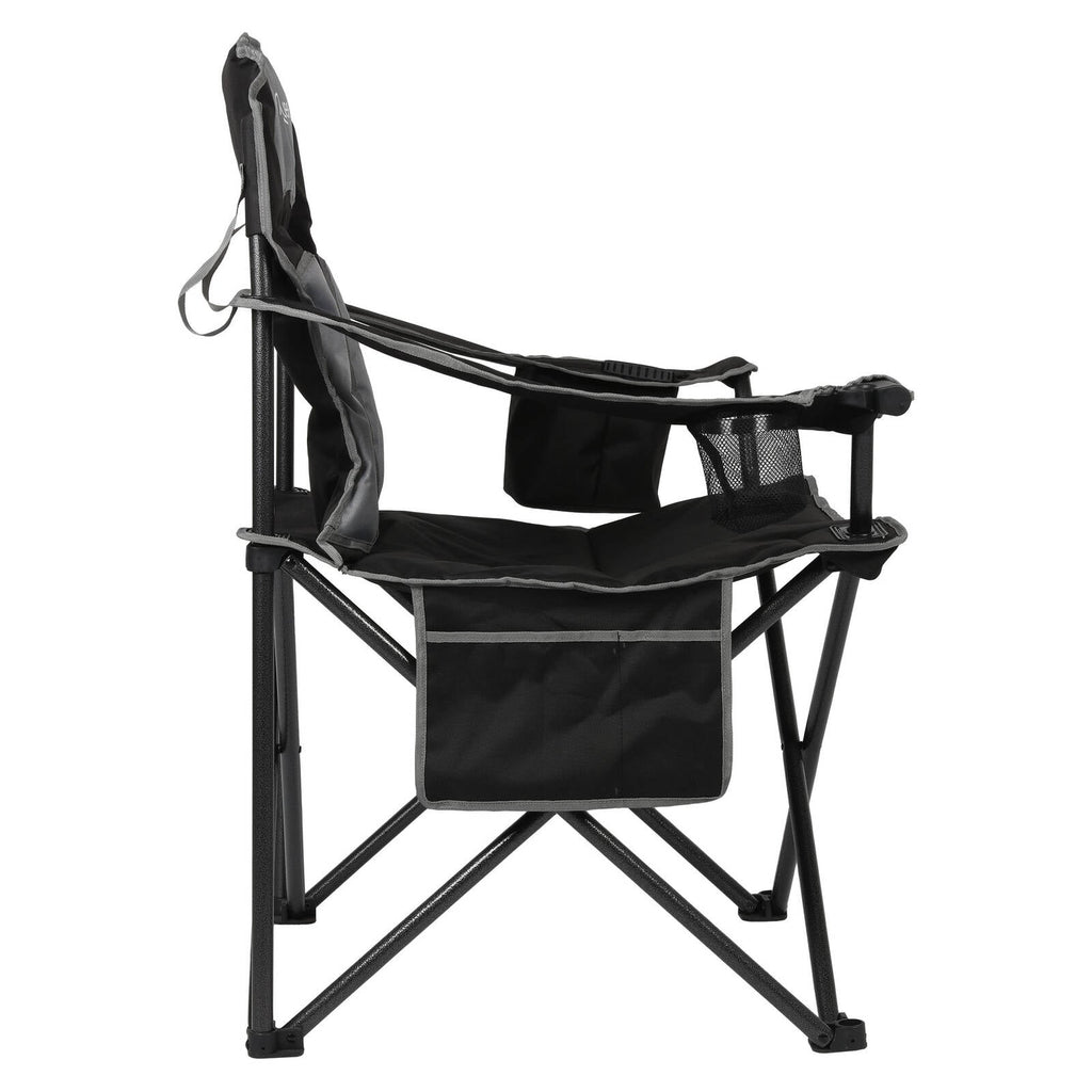 Marquee 130kg Black King Camping Chair - Image 3 of 4