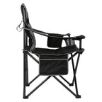 Marquee 130kg Black King Camping Chair - Image 3 of 4