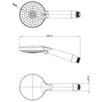 Flexispray Chrome Havana Shower Handset - Image 2 of 2