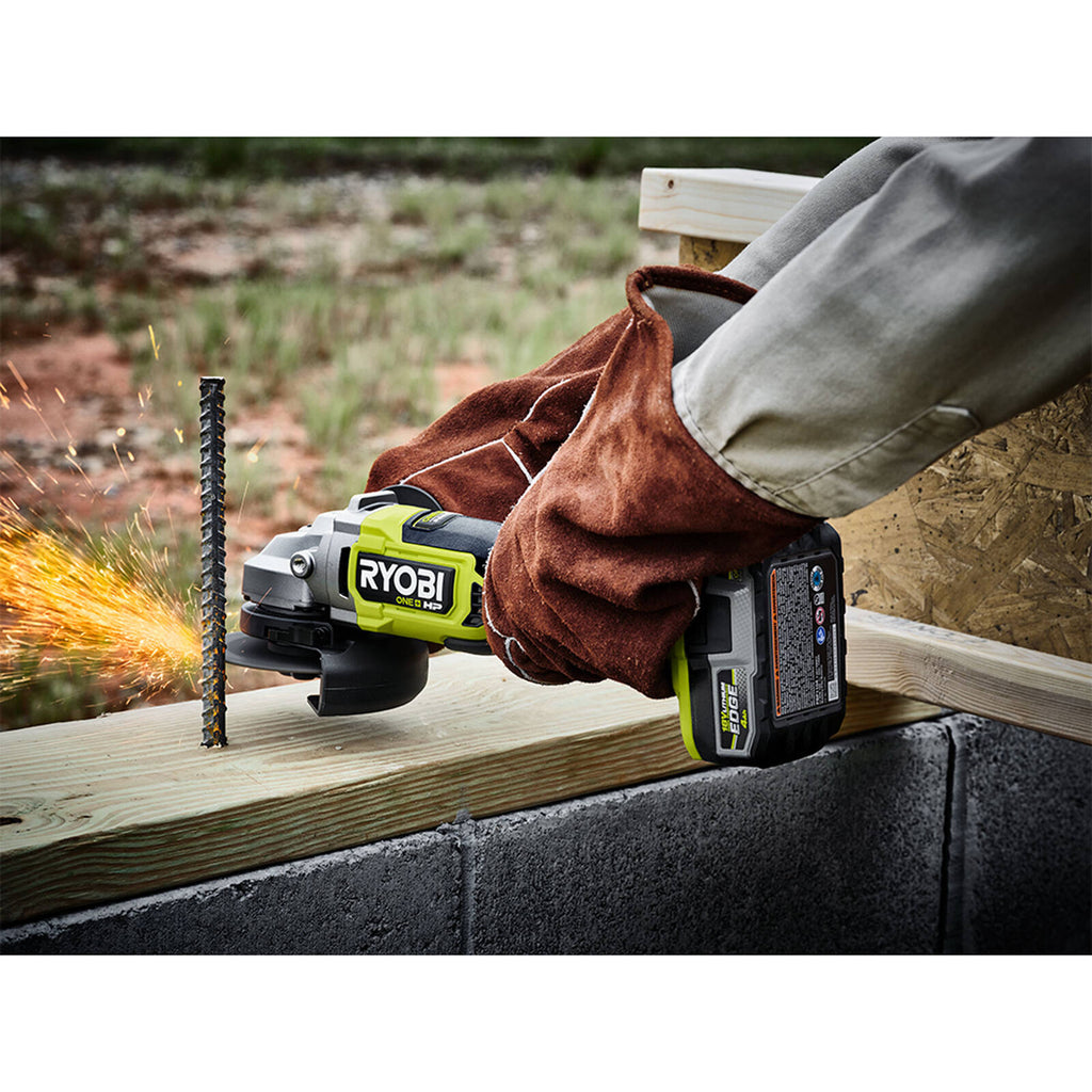 Ryobi 18V ONE+ HP 125mm Angle Grinder - Tool Only - Image 9 of 9