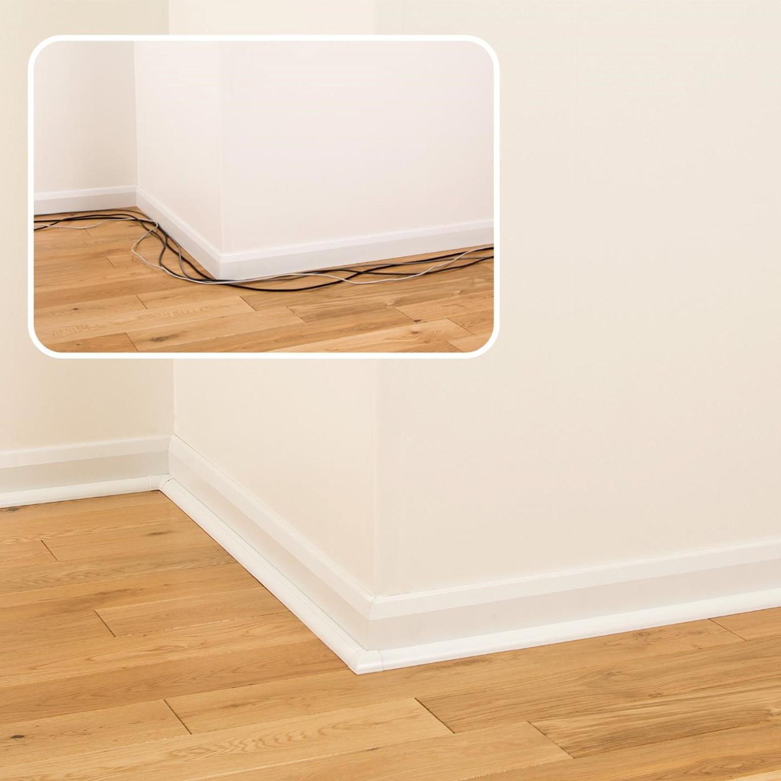 D-Line 3 x 22 x 22mm x 1m Trunking Multi Kit - Image 6 of 7