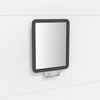 Fusion-Loc Matte Black Style Suction Fog Free Mirror - Image 2 of 2