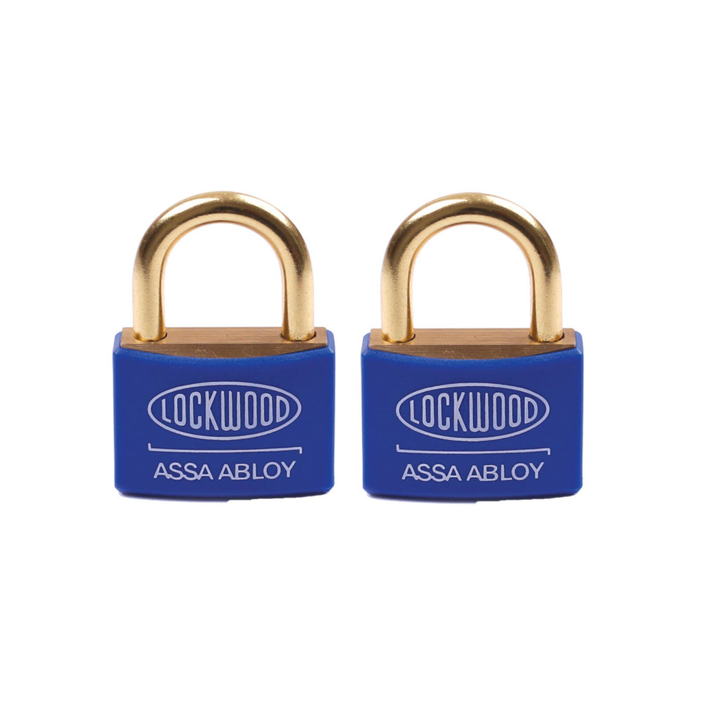 Lockwood 40mm Brass 110 Series Marine Padlock - 2 Pack - Image 2 of 2
