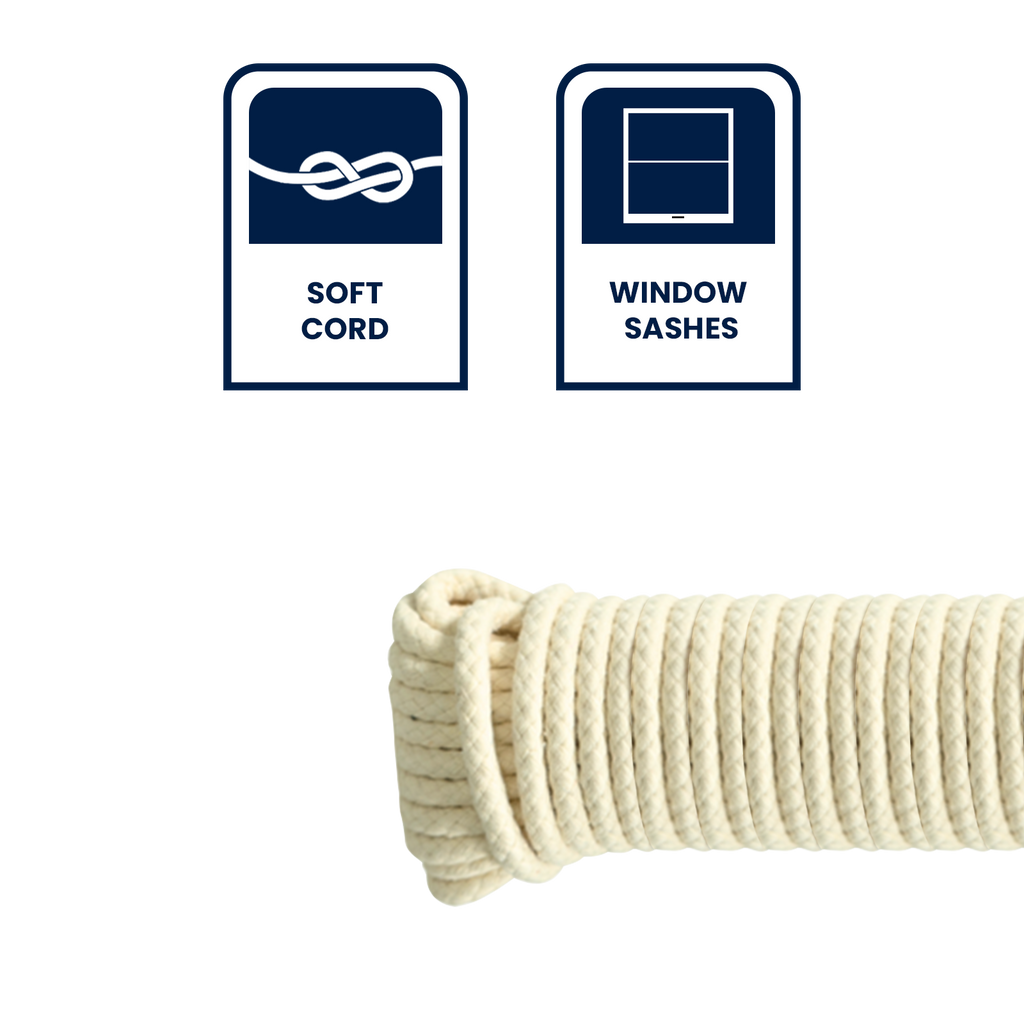 GRUNT 8mm x 15m Polyester Cotton Sash Cord - Image 6 of 8