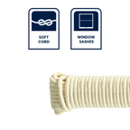 GRUNT 8mm x 15m Polyester Cotton Sash Cord - Image 4 of 4