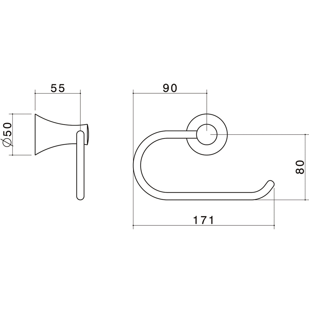 Caroma Elegance Toilet Roll Holder - Image 2 of 2
