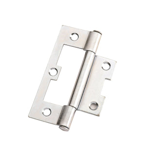 Lane 75 x 47 x 1.6mm Zinc Plated Fixed Pin Durasmooth Non Mortise Hinge