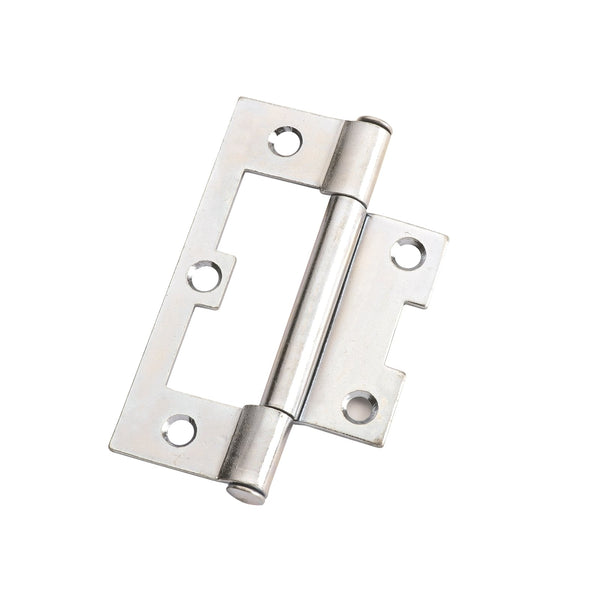 Lane 75 x 47 x 1.6mm Zinc Plated Fixed Pin Durasmooth Non Mortise Hinge