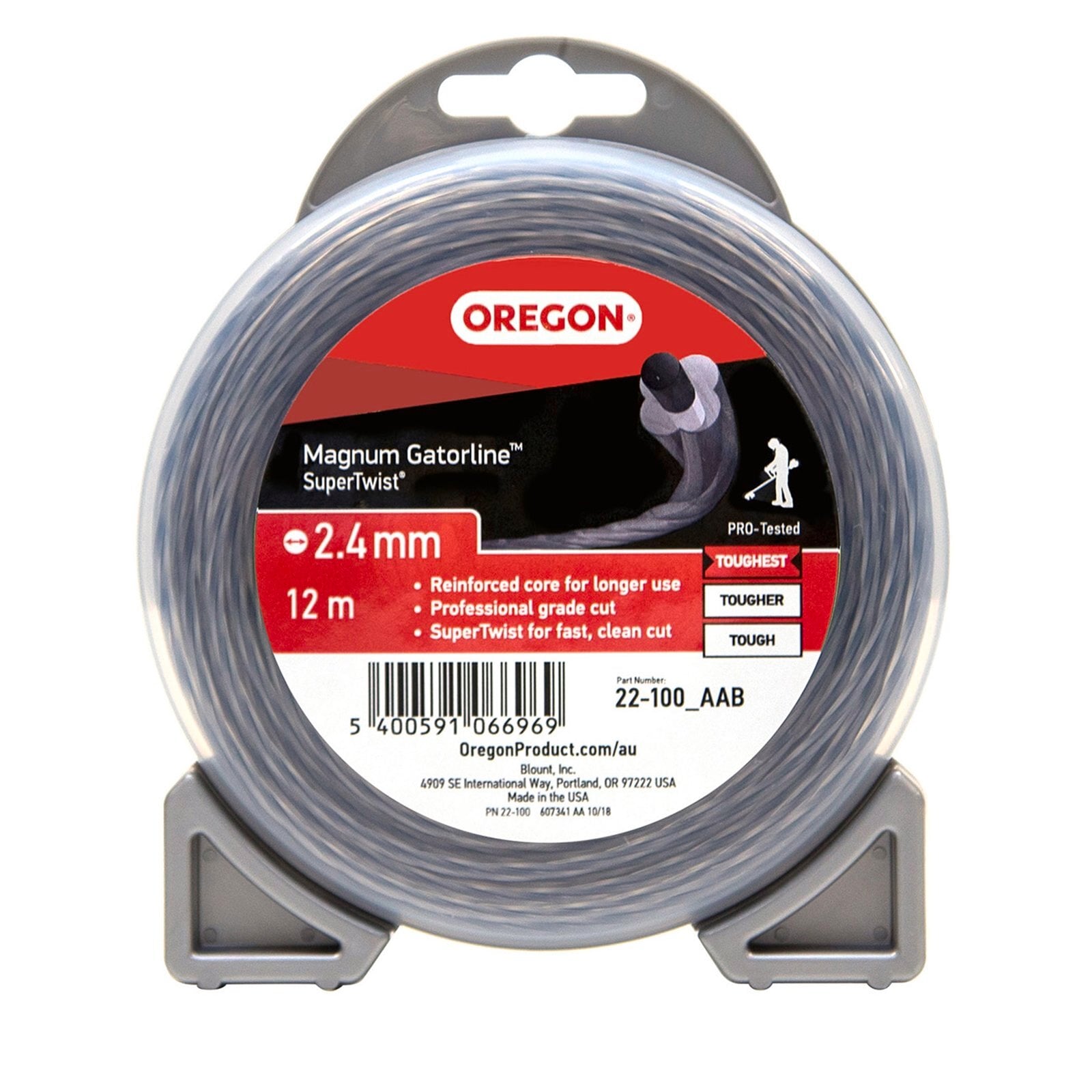 Oregon 2.4mm x 12m Supertwist Trimmer Line - Image 1 of 1