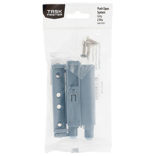 Taskmaster 75mm Push To Open System - 2 Pack