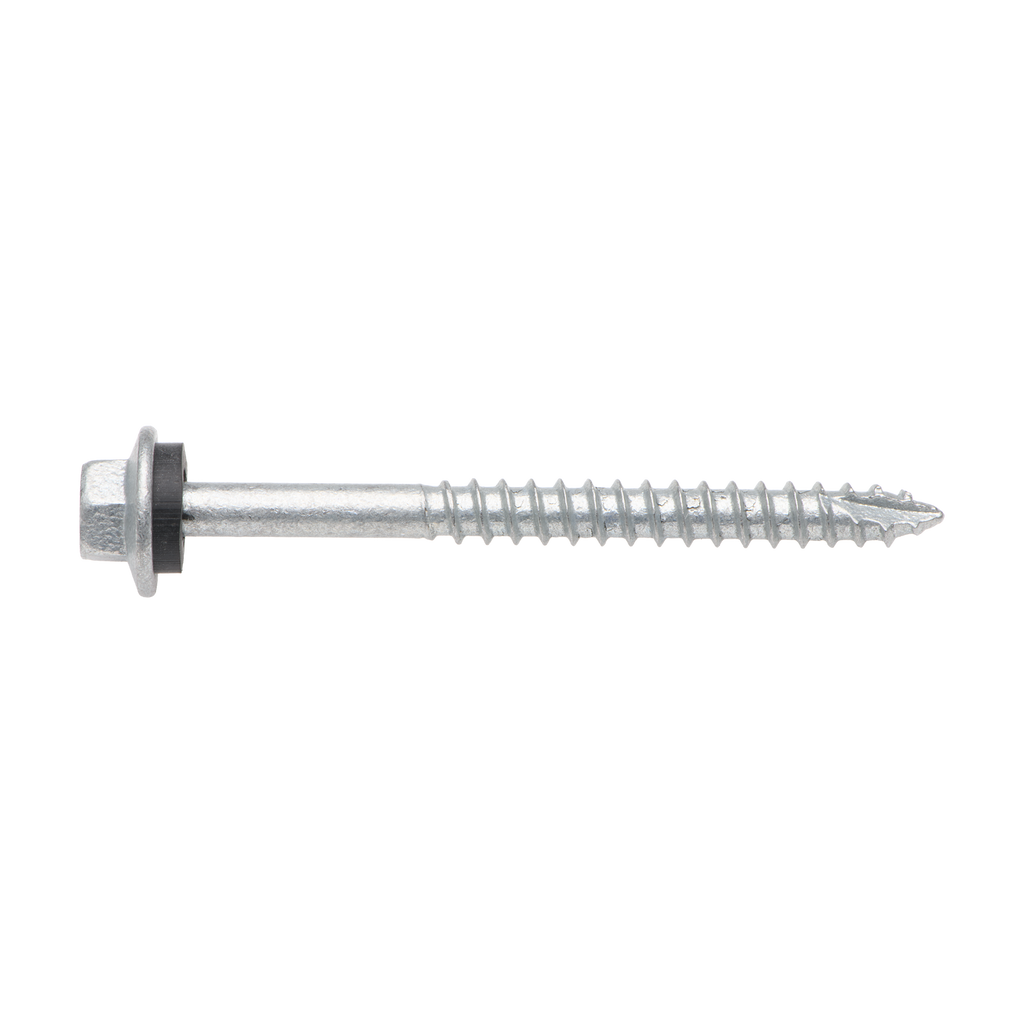 Buildex 12G x 65mm Class 3 Roofing Screws with Seal - 50 Pack - Image 2 of 3
