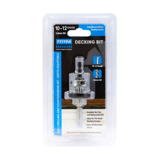 Titan 10G x 50mm Decking Countersink Tool