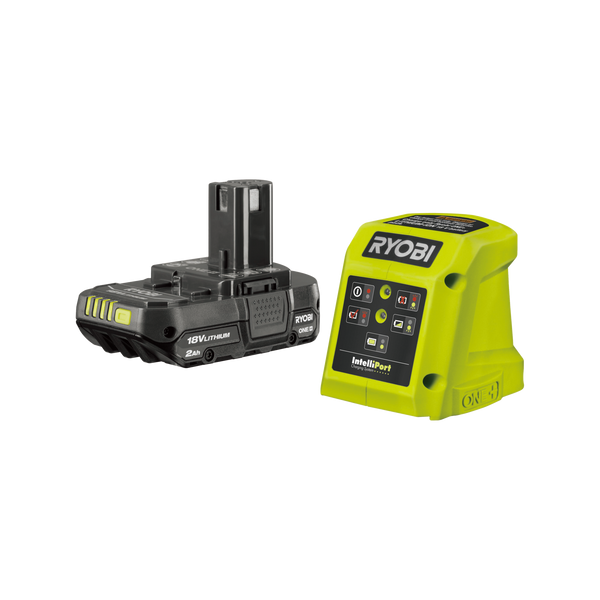 Ryobi 18V ONE+ 2.0Ah Battery and Charger Kit R18SK32