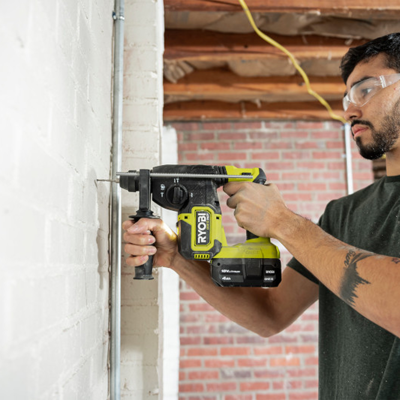 Ryobi 18V ONE+ HP Brushless SDS Rotary Hammer - Tool Only - Image 6 of 6