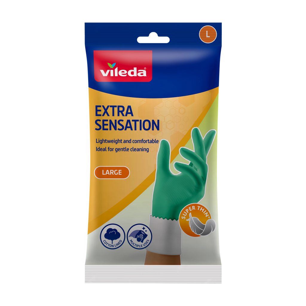Vileda Extra Sensation Gloves - Small - Image 1 of 7