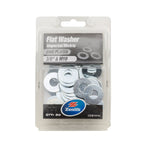 Zenith 3/8" M10 Zinc Plated Flat Washer - 50 Pack - Image 1 of 2