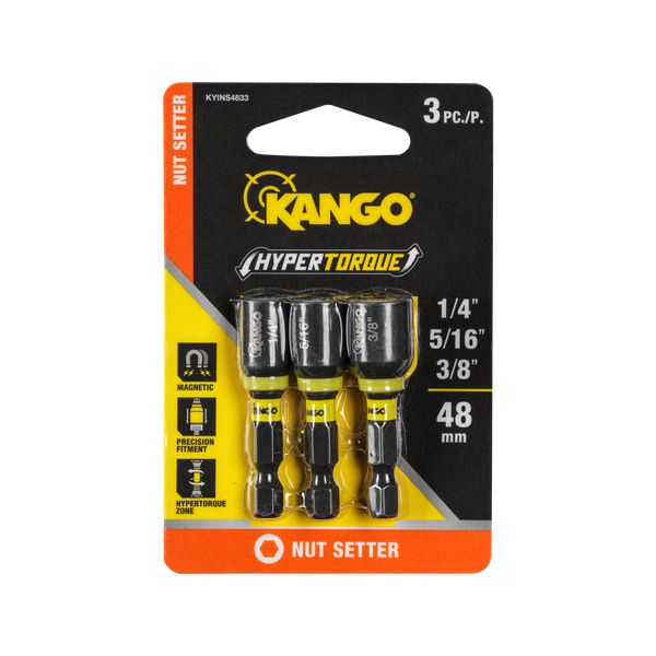 Kango 48mm Hypertorque Nut Setter - 3 Pack