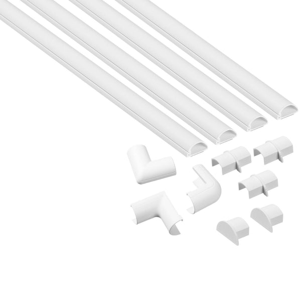 D-Line 20 x 10mm 4 x 1m Trunking Multi Kit
