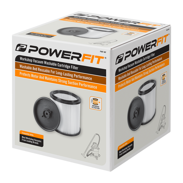 PowerFit Washable Cartridge Filter